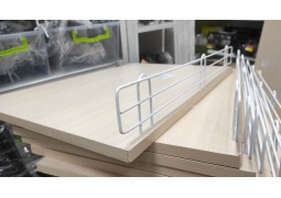 Полиця ДСП 600х300х16мм. с металевим обмежувачем